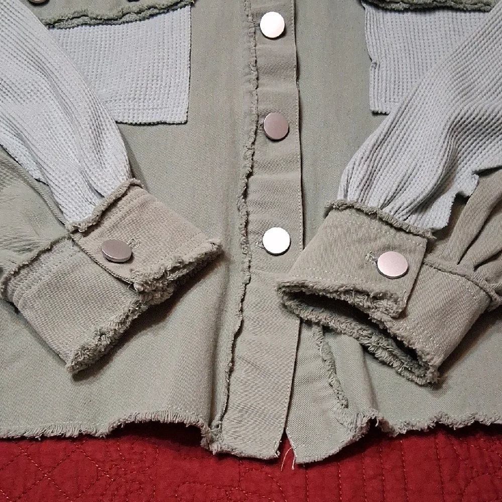 ChouYatou Oversized Shacket - Picture 12 of 14